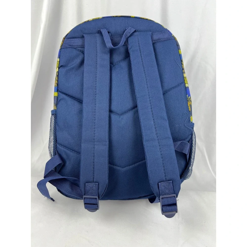 Wonder Nation Backpack Kids One Size Greetings From Jurassic Navy Dinosaur NWT